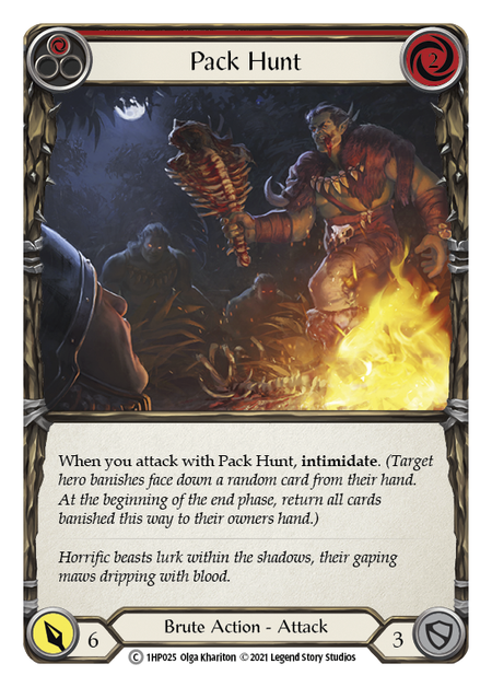 Pack Hunt (Red) - 1st Edition