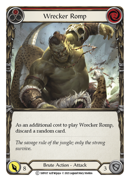 Wrecker Romp (Red) - 1st Edition