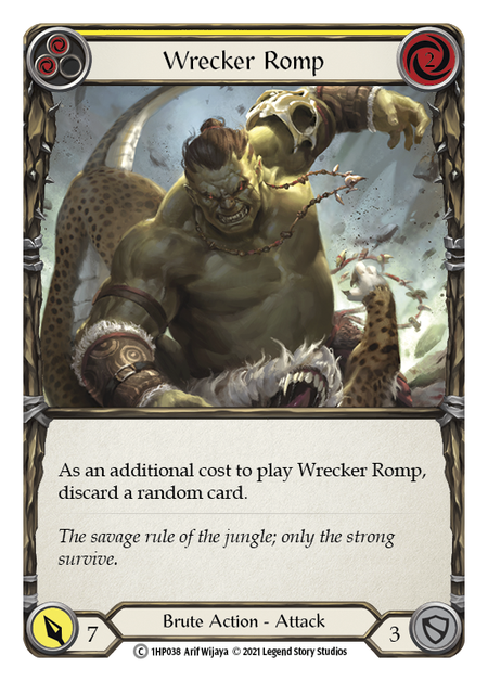 Wrecker Romp (Yellow) - 1st Edition