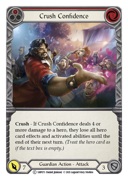 Crush Confidence (Red) - 1st Edition