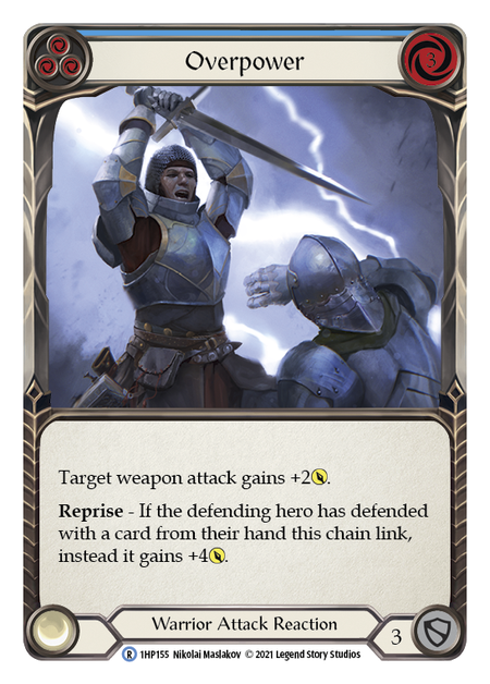 Overpower (Blue) - 1st Edition