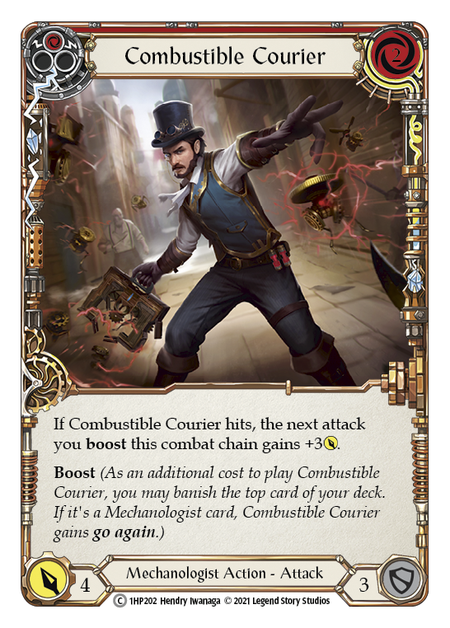 Combustible Courier (Red) - 1st Edition