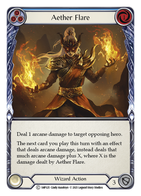 Aether Flare (Blue) - 1st Edition