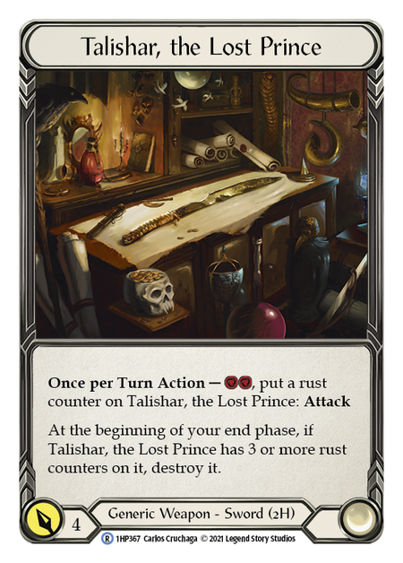 Talishar, the Lost Prince - 1st Edition