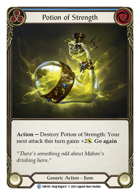 Potion of Strength (Blue) - 1st Edition