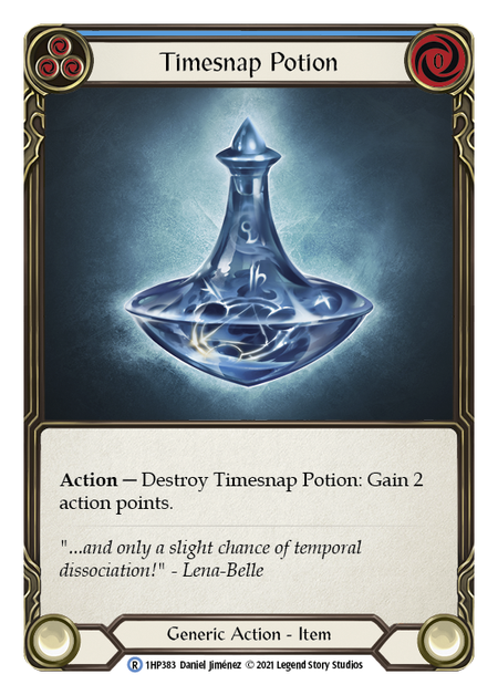 Timesnap Potion (Blue) - 1st Edition