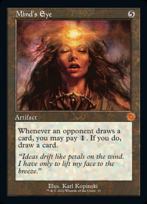 Mind's Eye - Retro Frame (Foil)