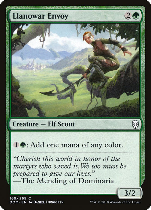 Llanowar Envoy  (Foil)
