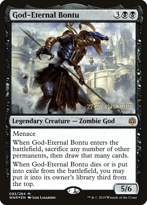 God-Eternal Bontu  - Legendary (Foil)