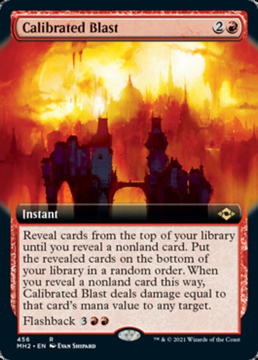 Calibrated Blast  - Extended Art