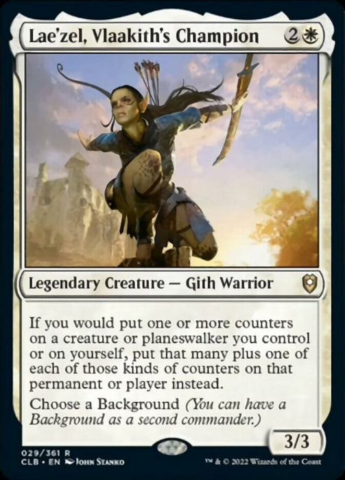Lae'zel, Vlaakith's Champion  - Legendary (Foil)