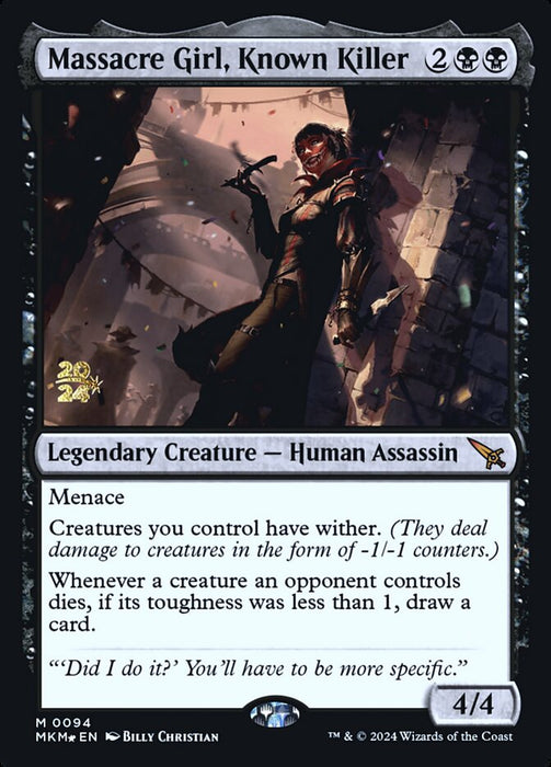 Massacre Girl, Known Killer - Legendary (Foil)