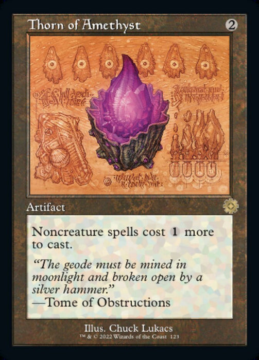 Thorn of Amethyst - Retro Frame (Foil)