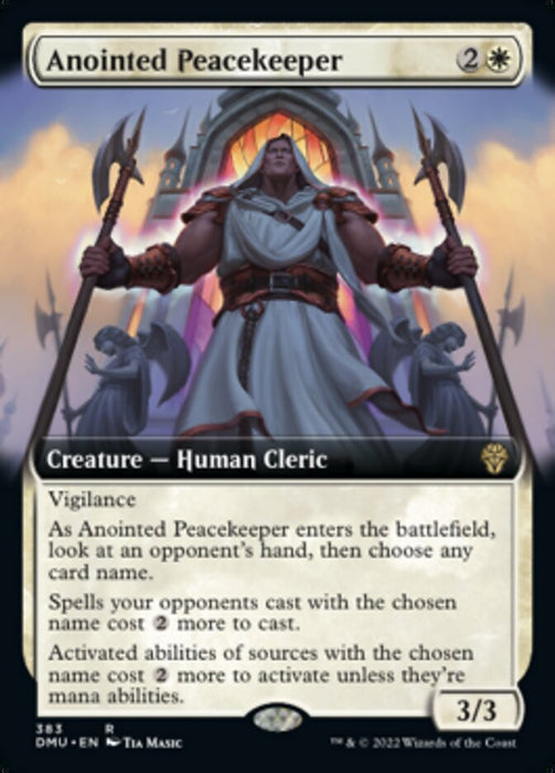 Anointed Peacekeeper - Extended Art (Foil)