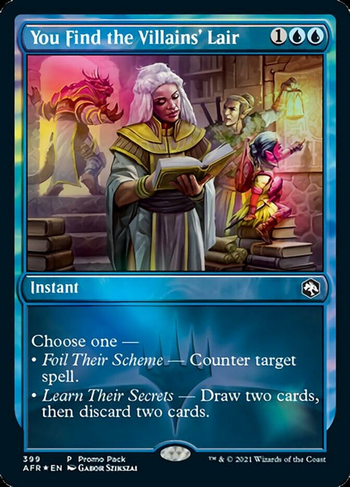 You Find the Villains' Lair  - Inverted