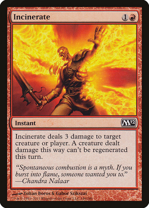 Incinerate  (Foil)