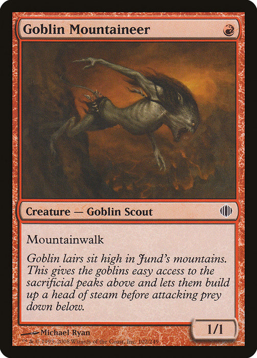 Goblin Mountaineer  (Foil)