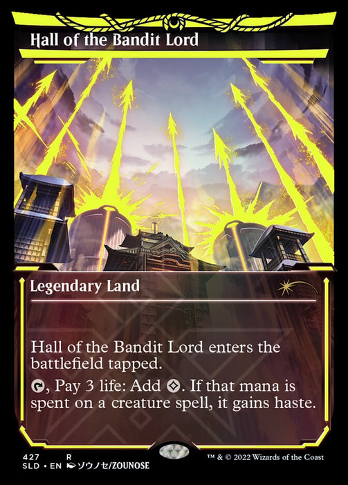 Hall of the Bandit Lord - Full Art - Legendary- Showcase- Inverted (Foil)