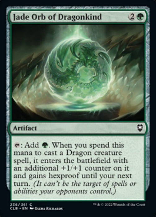 Jade Orb of Dragonkind  (Foil)