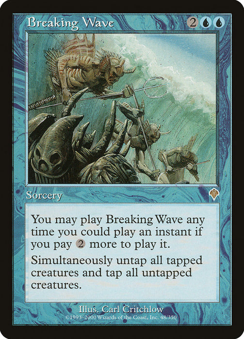Breaking Wave  (Foil)