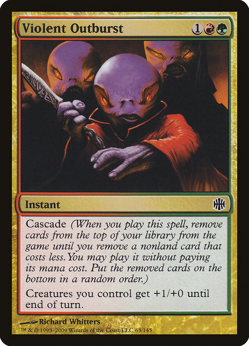 Violent Outburst  (Foil)