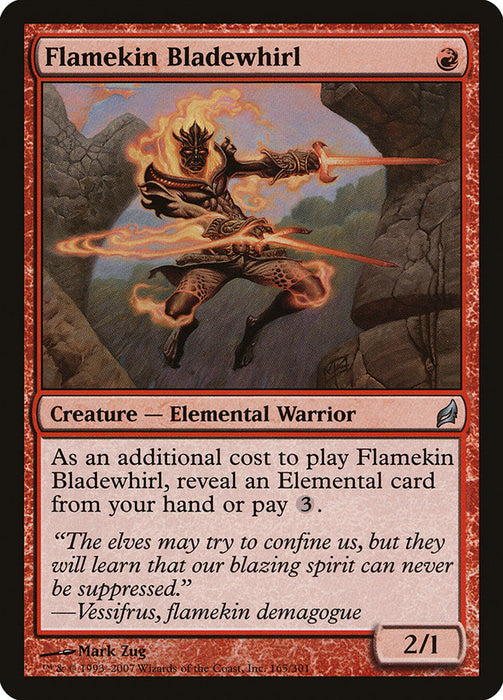 Flamekin Bladewhirl  (Foil)