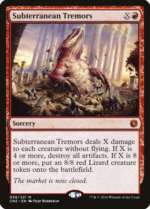 Subterranean Tremors  (Foil)