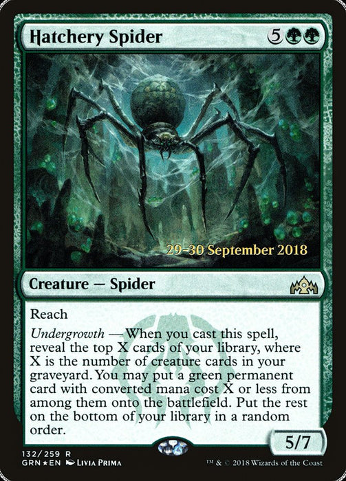 Hatchery Spider  (Foil)