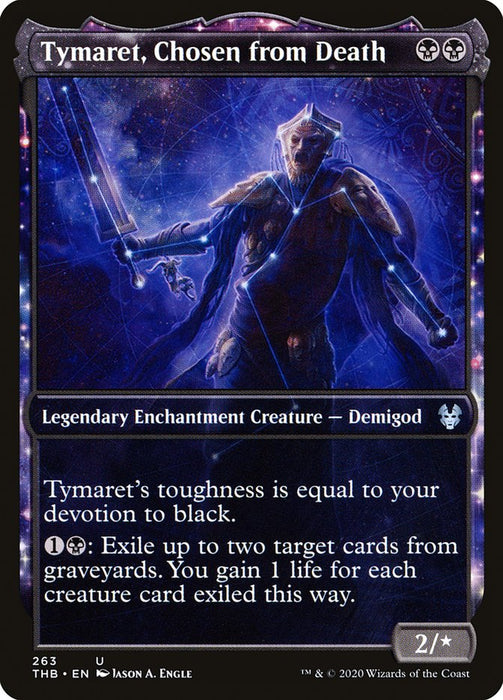 Tymaret, Chosen from Death  - Nyxtouched - Showcase - Legendary (Foil)