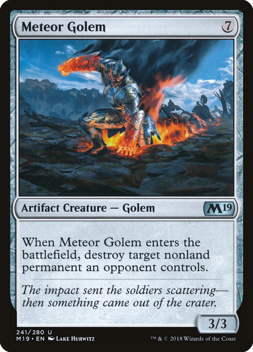 Meteor Golem  (Foil)