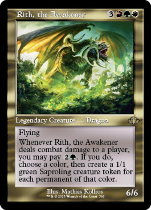 Rith, the Awakener - Retro Frame