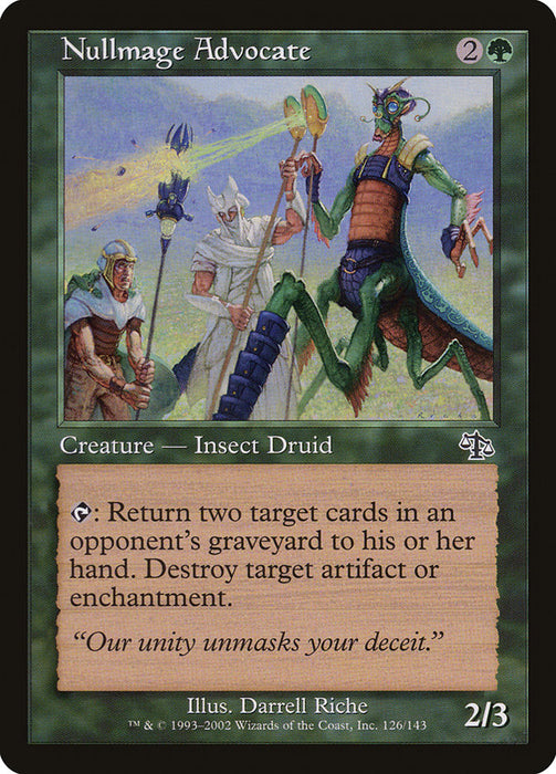 Nullmage Advocate  (Foil)
