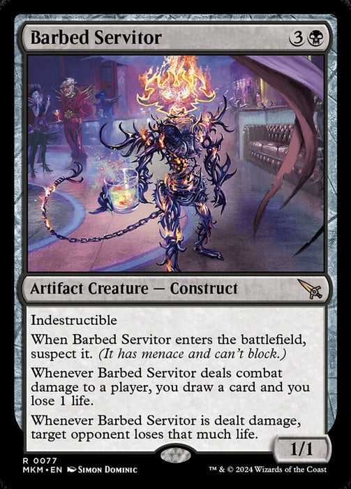 Barbed Servitor (Foil)