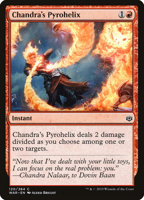 Chandra's Pyrohelix  (Foil)