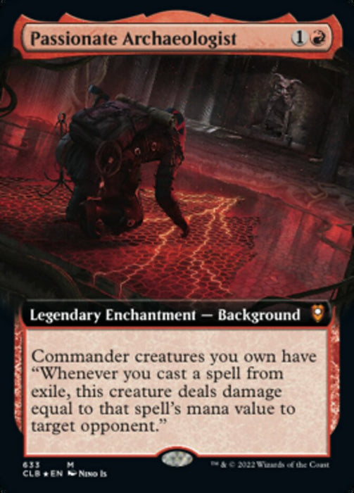 Passionate Archaeologist  - Legendary - Extended Art (Foil)