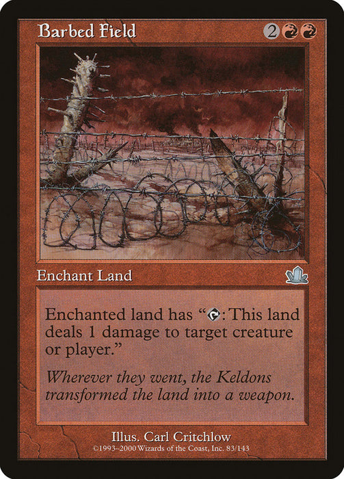 Barbed Field  (Foil)