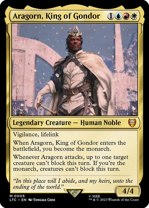 Aragorn, King of Gondor - Legendary (Foil)