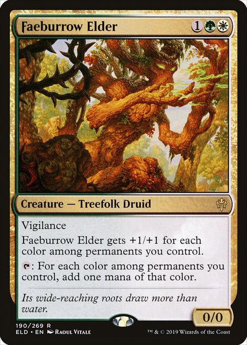 Faeburrow Elder  (Foil)