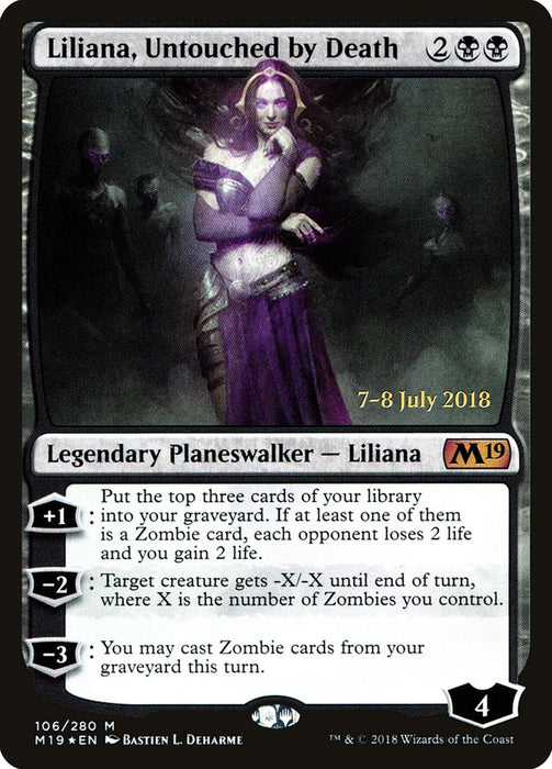 Liliana, Untouched by Death  (Foil)