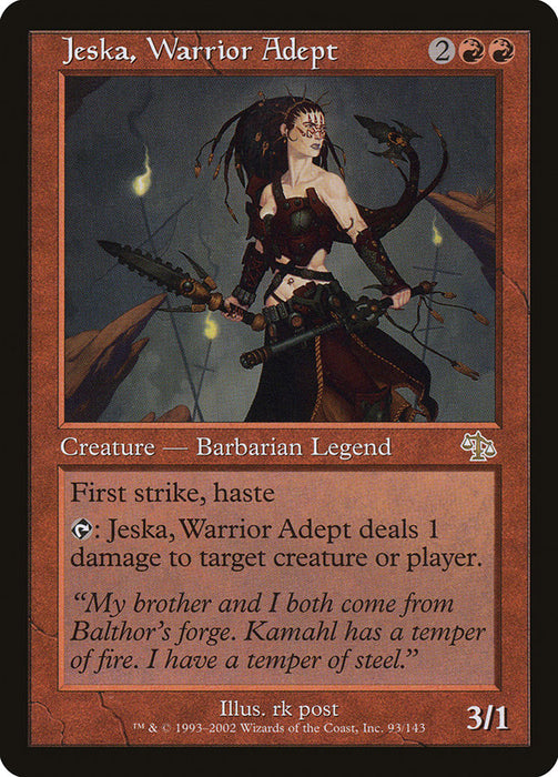 Jeska, Warrior Adept  (Foil)