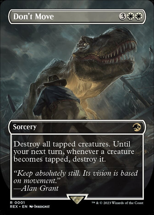 Don't Move - Borderless (Foil)