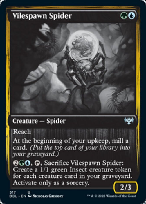 Vilespawn Spider  - Inverted (Foil)