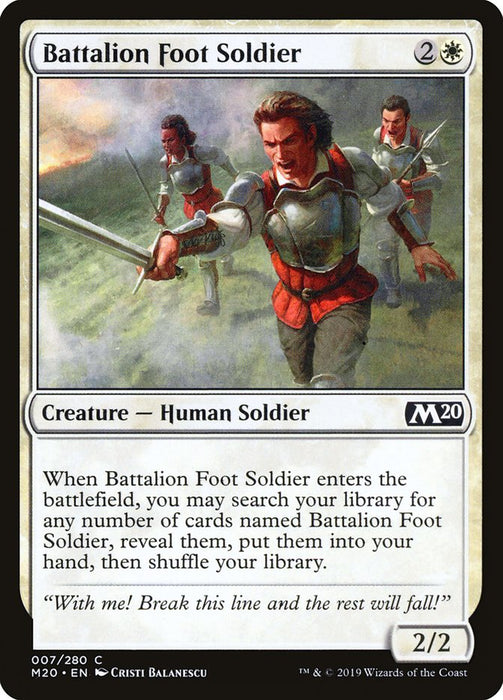 Battalion Foot Soldier  (Foil)