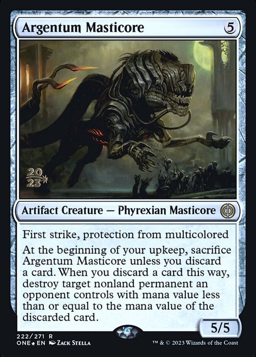 Argentum Masticore (Foil)