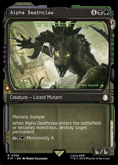 Alpha Deathclaw - Showcase- Inverted (Foil)