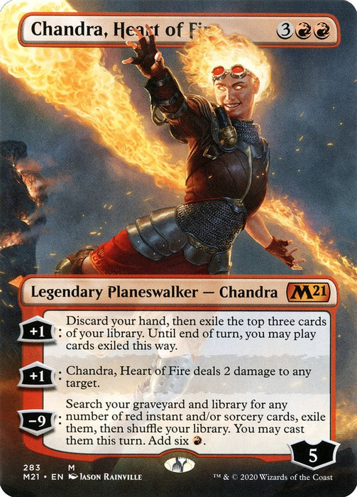 Chandra, Heart of Fire - Borderless