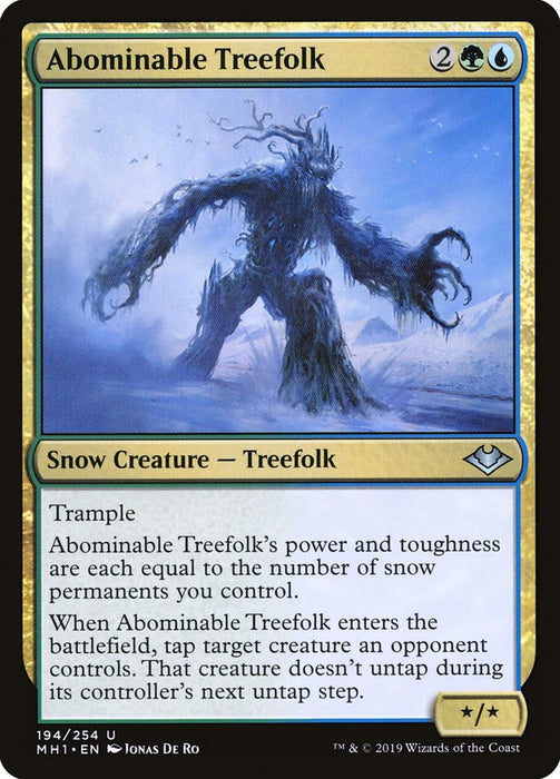 Abominable Treefolk  (Foil)