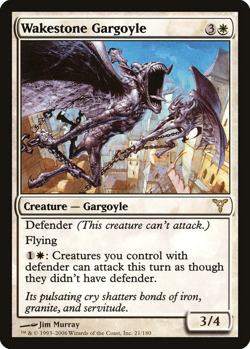Wakestone Gargoyle  (Foil)
