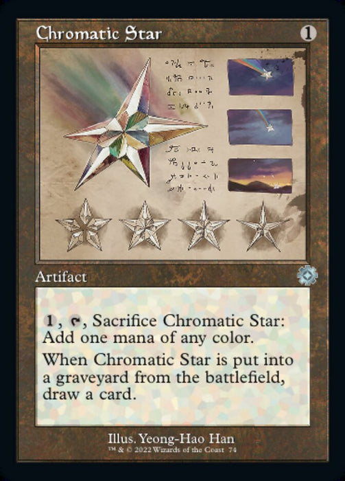Chromatic Star - Retro Frame (Foil)