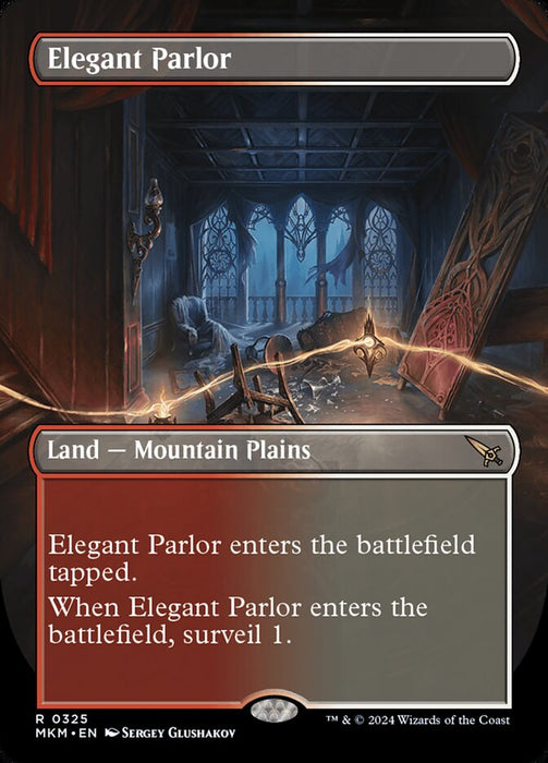 Elegant Parlor - Borderless - Inverted (Foil)